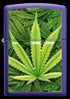 Zippo 49790 vžigalnik Cannabis, Purple Matte