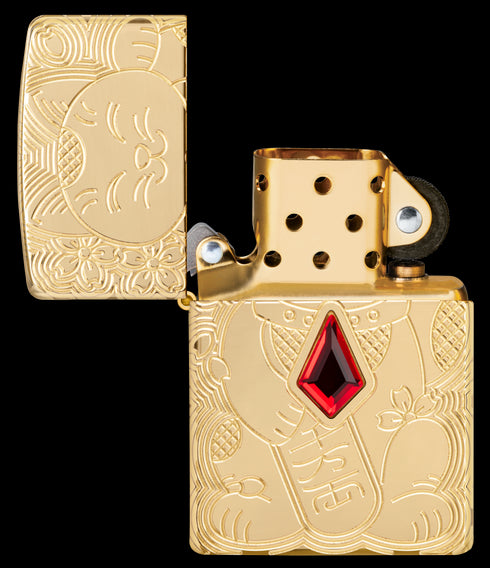 Zippo vžigalnik 49802 Armor® Lucky Cat