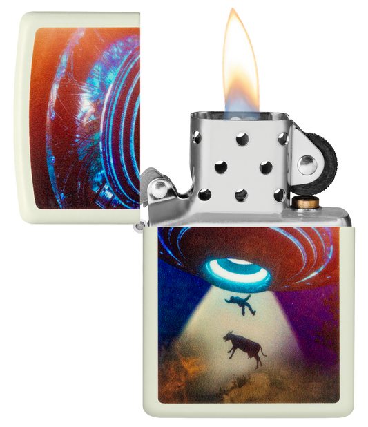 Zippo 49838 vžigalnik UFO Abduction