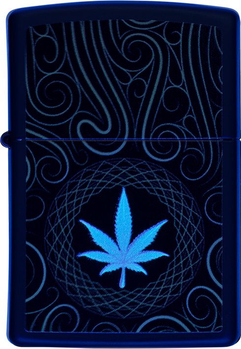 Zippo 49915 vžigalnik Rasta Canniabis Leaf UV