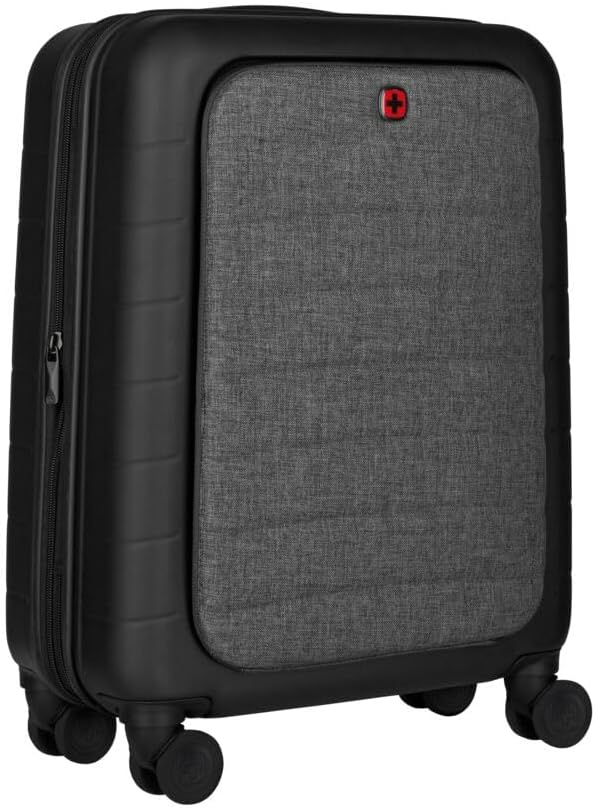 Kovček Wenger 610163 Syntry 14", 4 koleščke + USB, Črno-Siv, 36-44 L