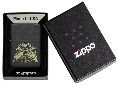 Zippo 60.006.827 vžigalnik Barber Shop