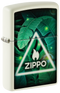 Zippo vžigalnik 60.006.871 Triangle Leaves, Glow in the Dark
