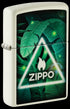 Zippo vžigalnik 60.006.871 Triangle Leaves, Glow in the Dark