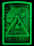Zippo vžigalnik 60.006.871 Triangle Leaves, Glow in the Dark
