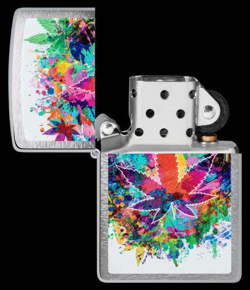 Zippo vžigalnik 60.006.901 Colorful Cannabis