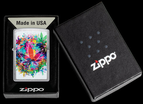 Zippo vžigalnik 60.006.901 Colorful Cannabis