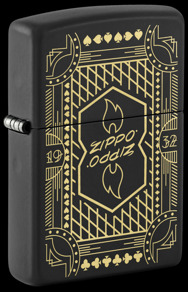 Zippo 46483 vžigalnik Retro 1932, Black Matte