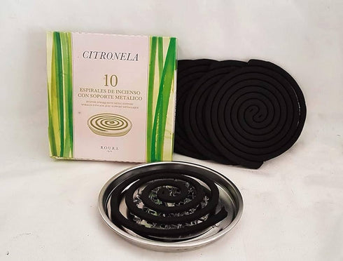 Roura 340145.085 Spirala kadilo Citronela 10/1