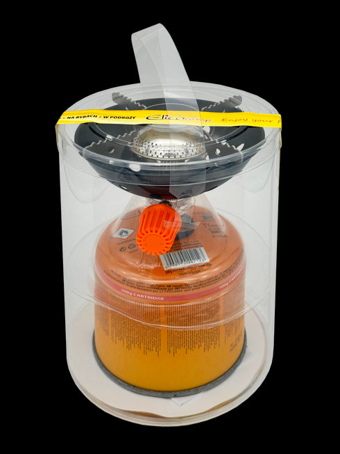 Set gorilnik plinski RK-5102 z zaščito proti vetru in plin 300g, 660071