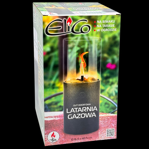 Svetilka plinska imitacija kamina, 66013