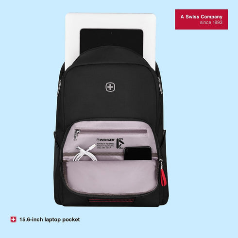 Nahrbtnik Wenger 612545 Motion 15", Črn