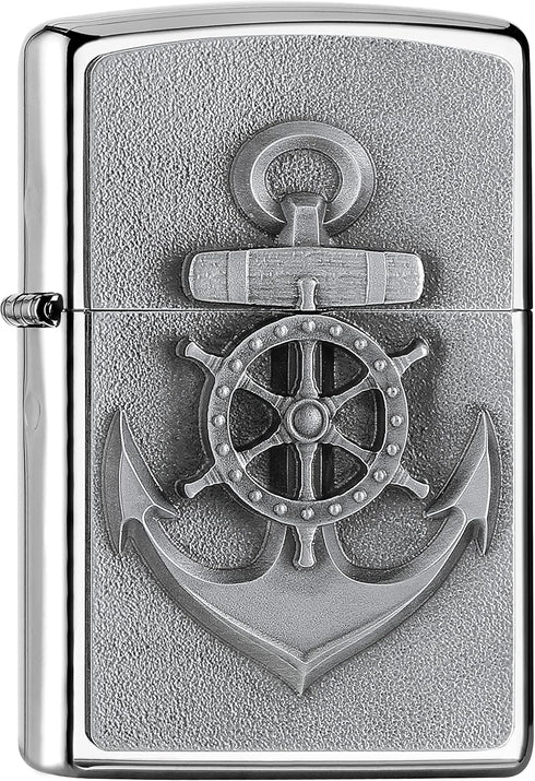 Zippo 2.007.589 vžigalnik Nautic Anchor Emblem