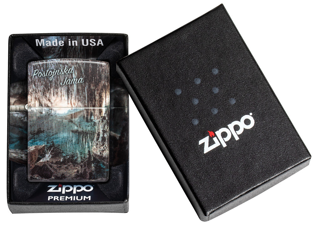 Zippo vžigalnik 36047 Postojnska jama