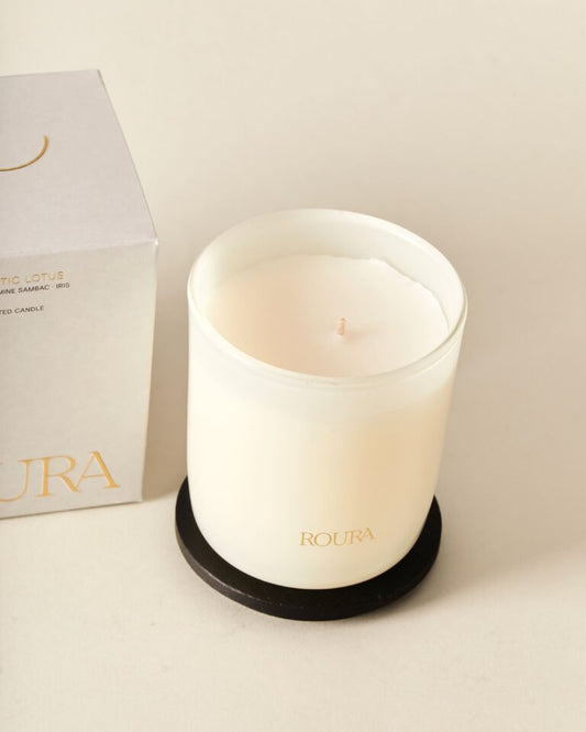 Roura 333201.245 Dišeča sveča Majestic Lotus
