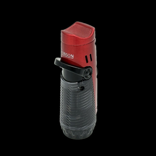 Ronson 117001 Plinski vžigalnik Jet Flame Bora rdeč/črn