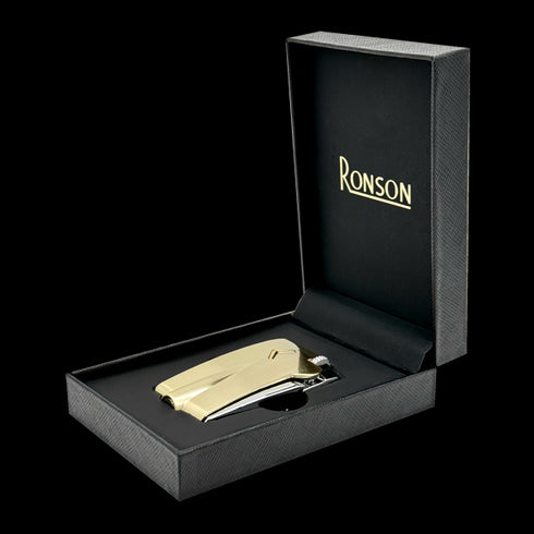 Ronson 10100 Vžigalnik plinski Mini Premie Vareflame zlat