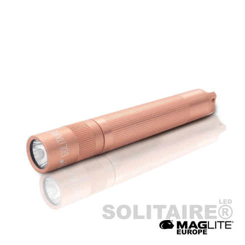 Maglite set City Life SX45057L – Mini Pro + Solitaire (Rožnato zlata)