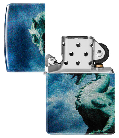 Zippo vžigalnik 36071 Zmaj in Nevihtno Nebo