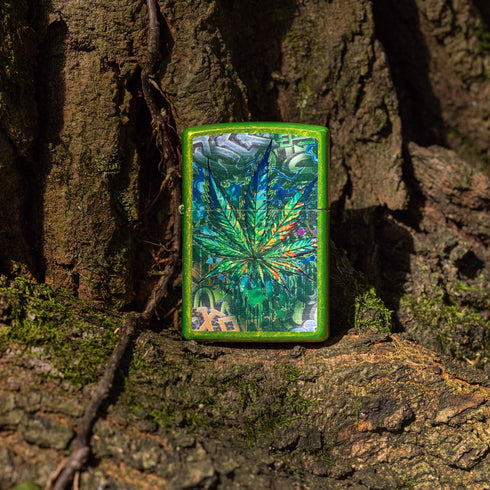 Zippo 46846 vžigalnik Graffiti Cannabis