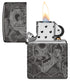 Zippo 46425 vžigalnik Hexagon Trippy Skull