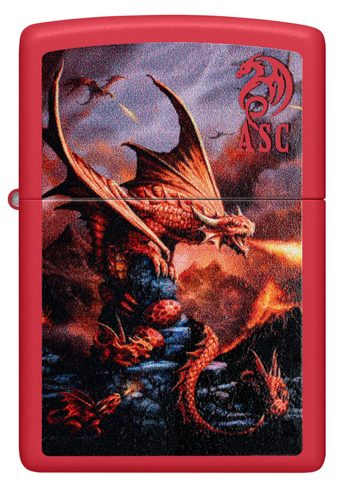 Zippo 46690 vžigalnik Fire Dragon by Anne Stokes