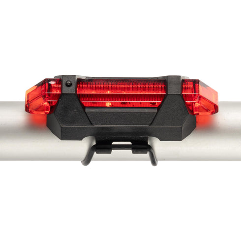 Svetilka za kolo polnilna 2W 360m Li-Polymer rdeča EBL-2W-RED