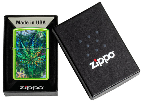 Zippo 46846 vžigalnik Graffiti Cannabis