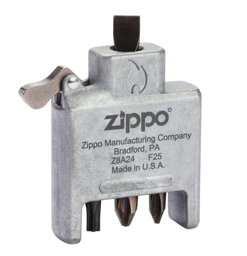 Zippo 40701 Vložek Bit Safe Screwdriver v ohiušju 205 Satin Chrome