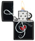 Zippo 46840 vžigalnik Music Clef & Heart