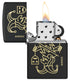 Zippo 46290 vžigalnik Joker Card Black Matte