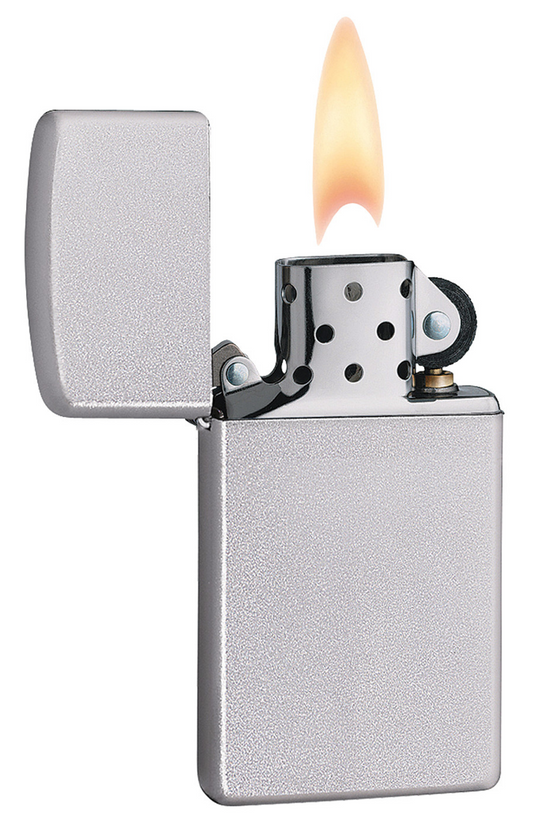 Zippo vžigalnik 1605 Slim® Satin Chrome