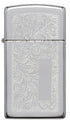 Zippo vžigalnik 1652 Venetian® Slim® High Polish Chrome