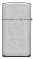 Zippo vžigalnik 1652 Venetian® Slim® High Polish Chrome