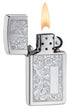 Zippo vžigalnik 1652 Venetian® Slim® High Polish Chrome