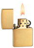 Zippo vžigalnik 168 Brushed Brass Armor®