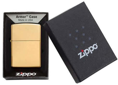 Zippo vžigalnik 169 High Polish Brass Armor®