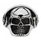 Zippo 2.006.264 Prstan Skull with Headphones vel. 62