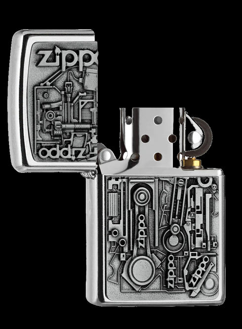Zippo vžigalnik 2.006.539 Motor Parts Emblem