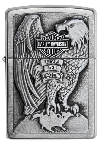 Zippo vžigalnik 200HD.H231 Eagle & Globe Emblem