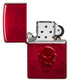 Zippo vžigalnik 21186 Doom Candy Apple Red