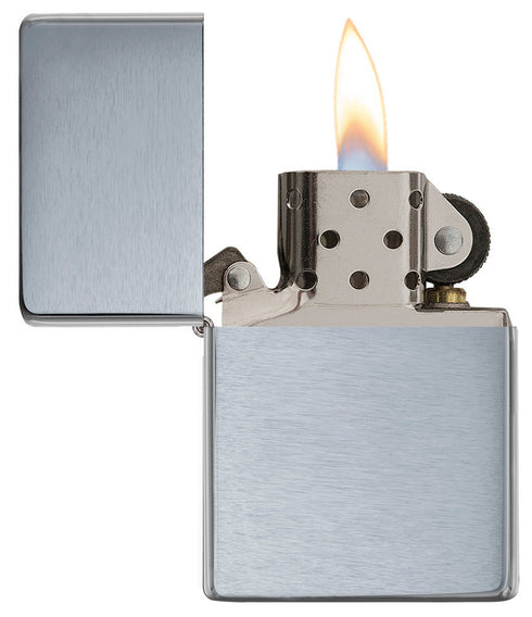 Zippo vžigalnik 230.25 Vintage Brushed Chrome