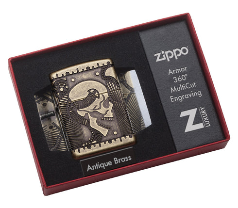 Zippo vžigalnik 29268 Steampunk Armor