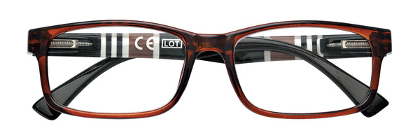 Zippo 31Z-B25-BRO Bralna očala +2.50