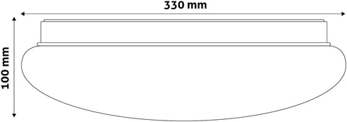 Avide 915623 Stropna svetilka Cordelia LED 18W 6400K 1700 lm