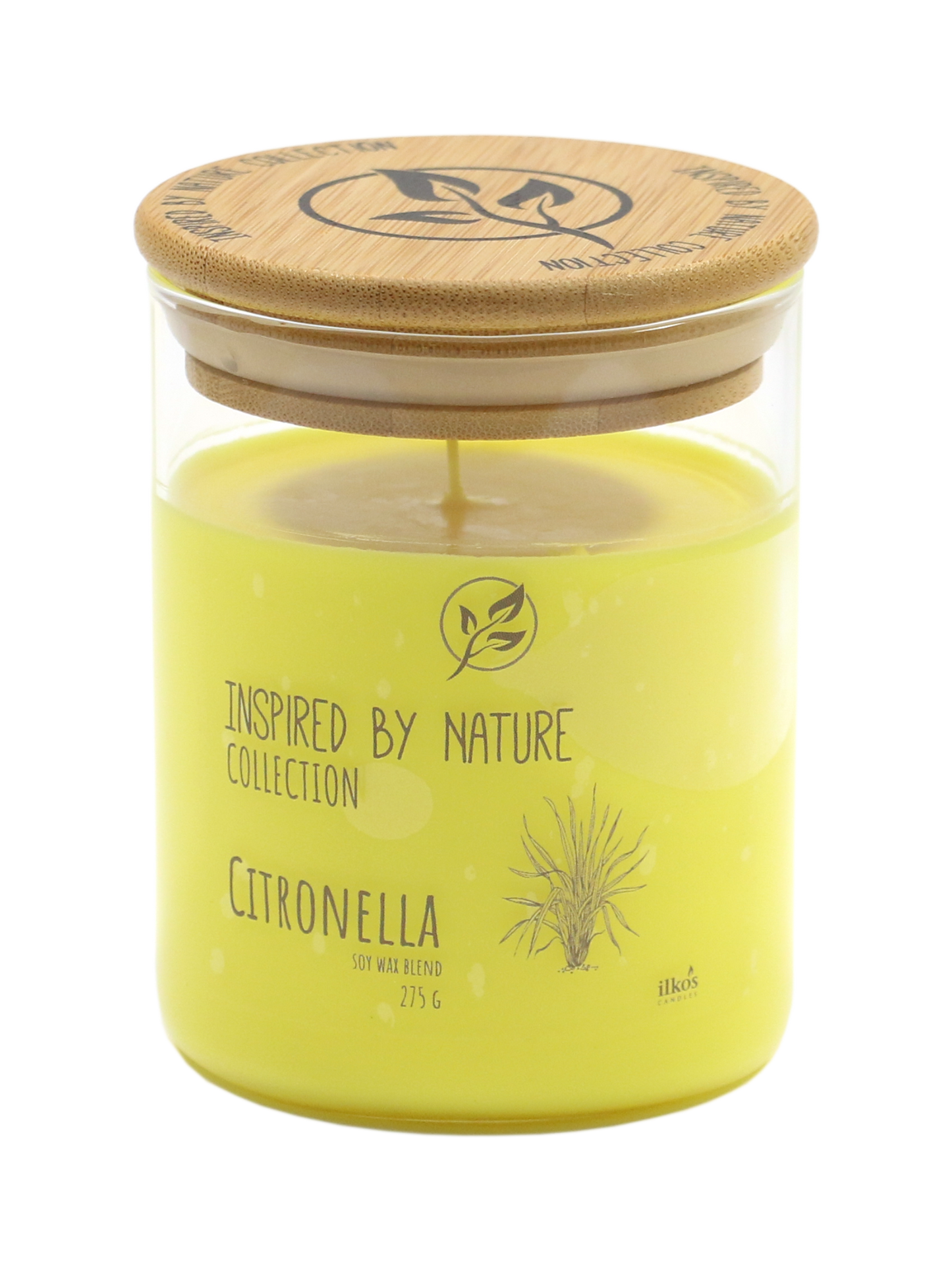 Ilkos 550728/2 Sveča Citronela 275g
