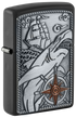 Zippo vžigalnik 48120 Shark Ship Emblem