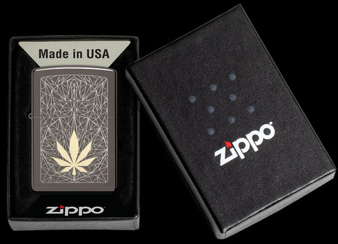 Zippo vžigalnik 48384 Geometric MLeaf