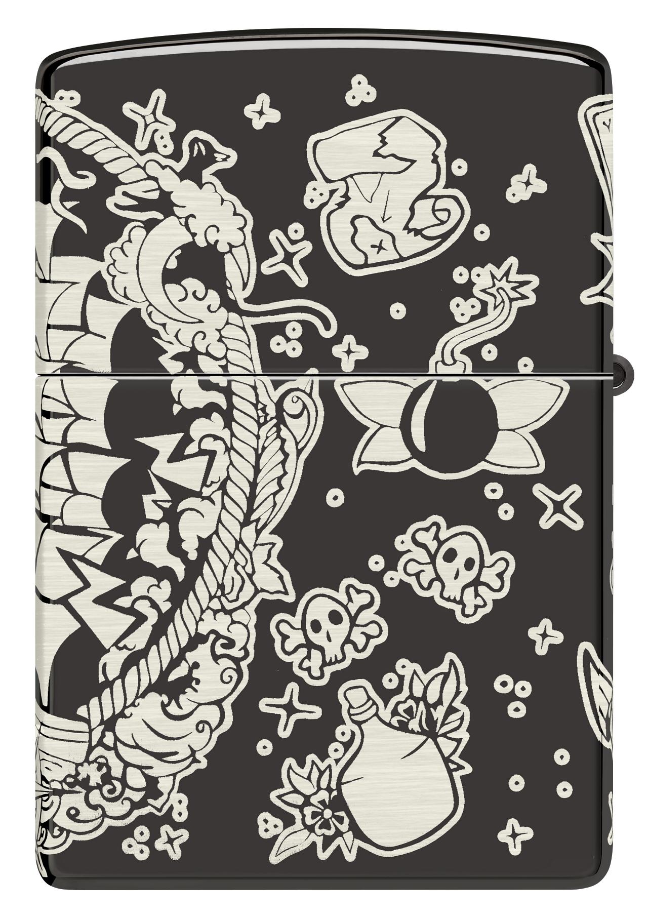 Zippo vžigalnik 48398 Tattoo Pirates