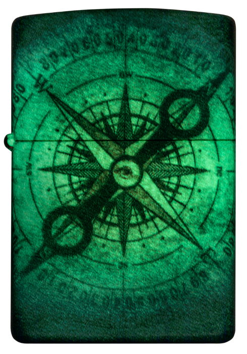 Zippo vžigalnik 48562 Compass Skull